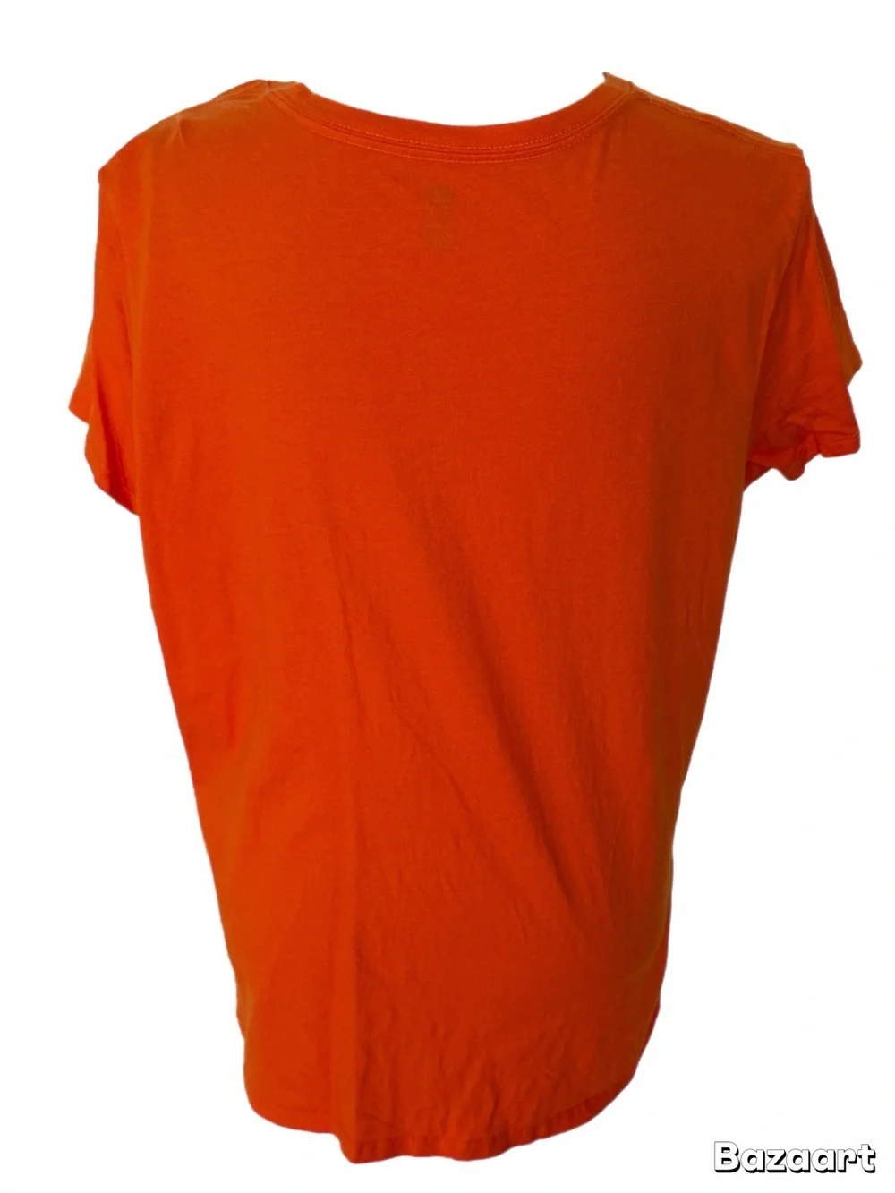 Women’s XL Halloween Awesome Grandma Costume Graphic V-Neck Orange Tee